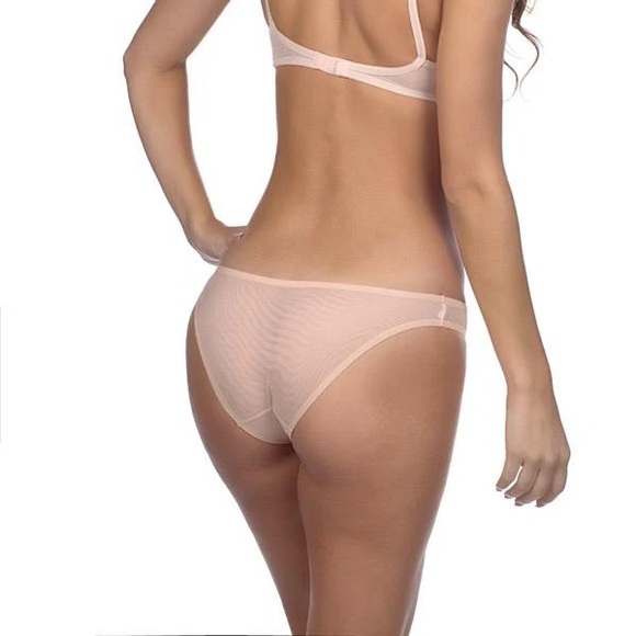 NWT Timpa Mesh Bikini cut Panty - Nude size Large - Picture 2 of 6